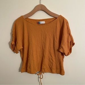 Free people short sleeve top